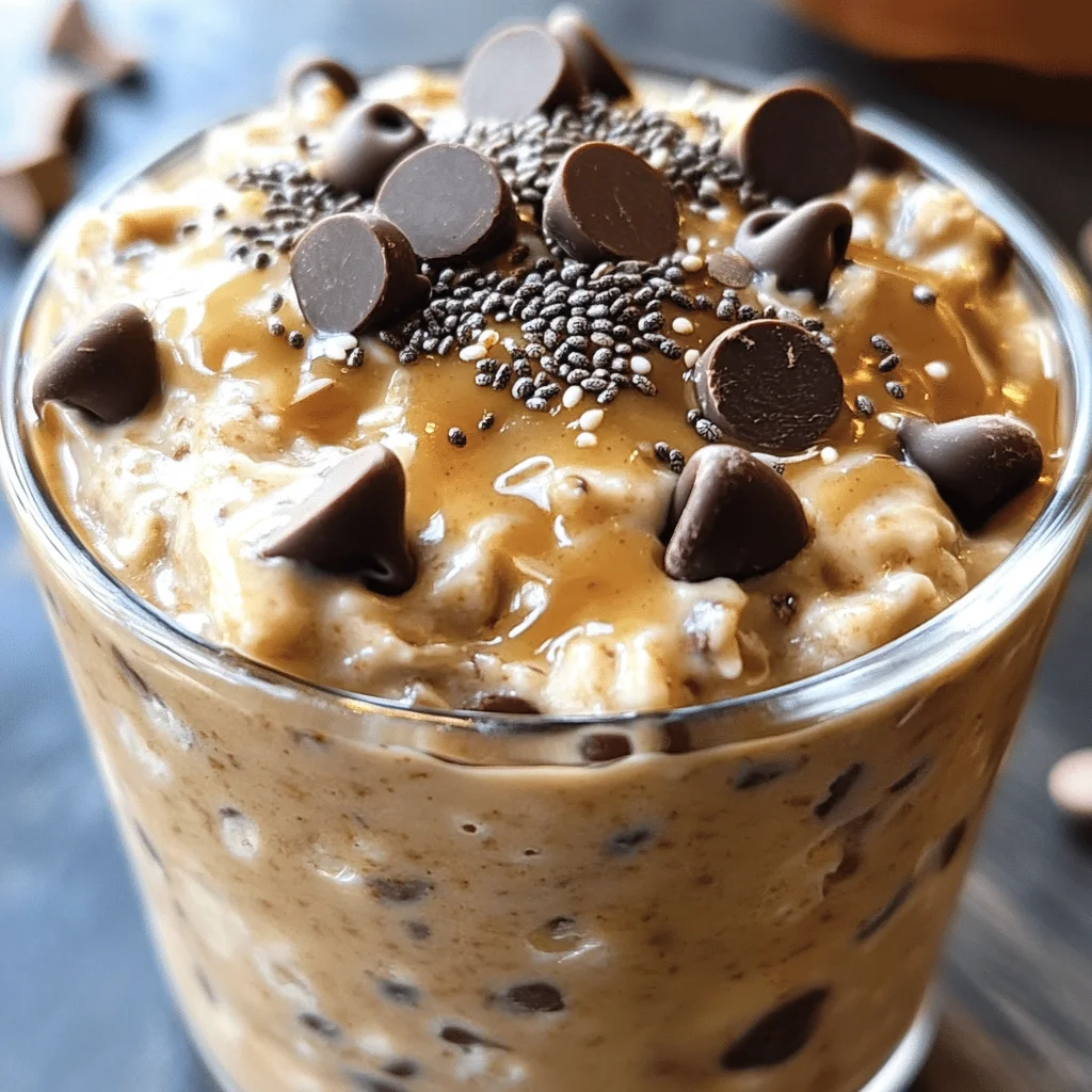 Cookie Dough Overnight Oats