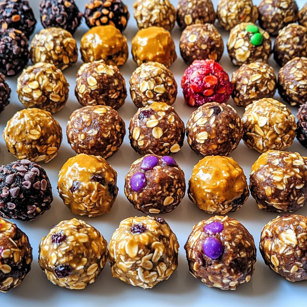 Energy Bites (10 Flavors!)