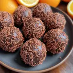 Juicy Orange Chocolate Christmas Truffles