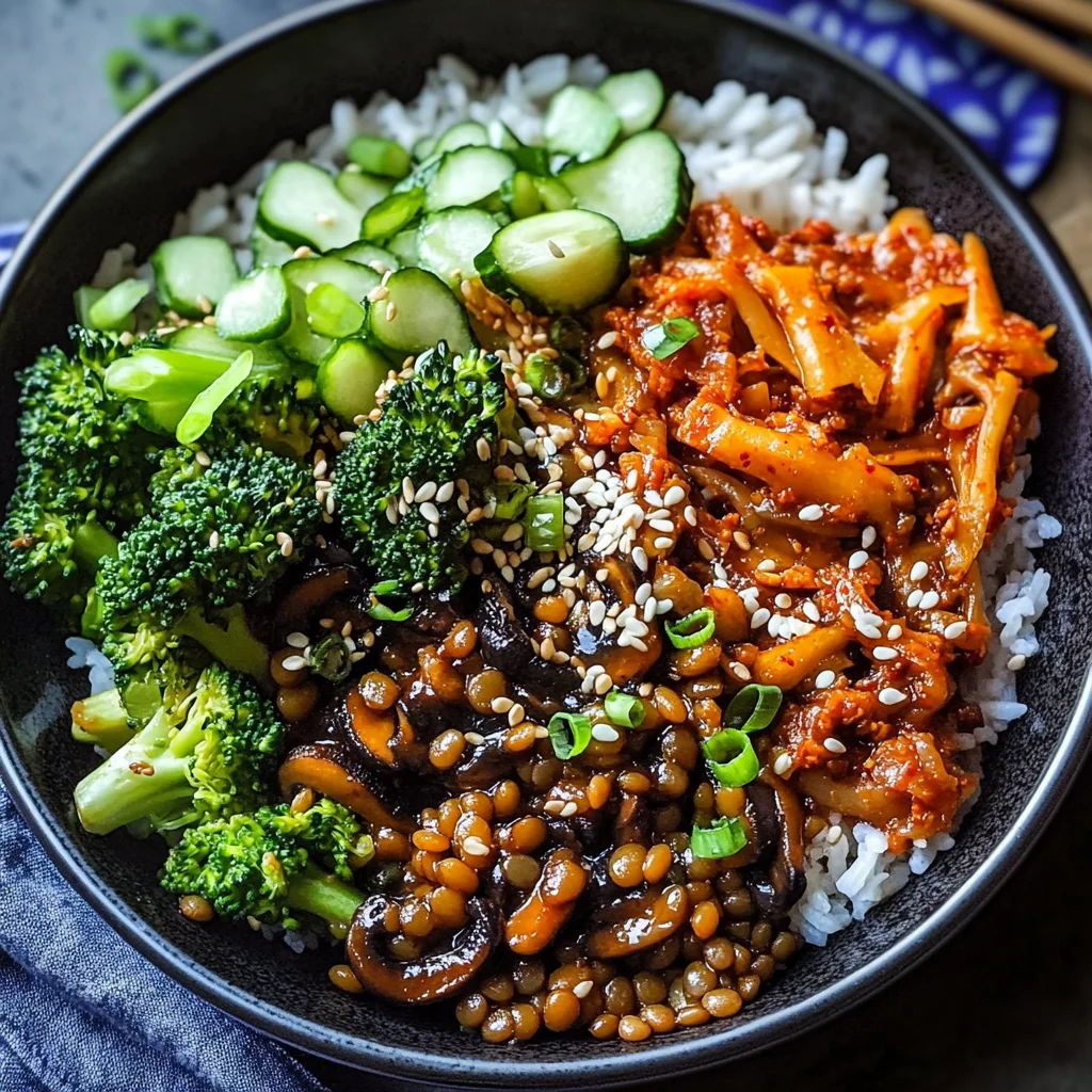 Korean Lentils Vegan Bulgogi: Flavorful, Easy & Gluten-Free!