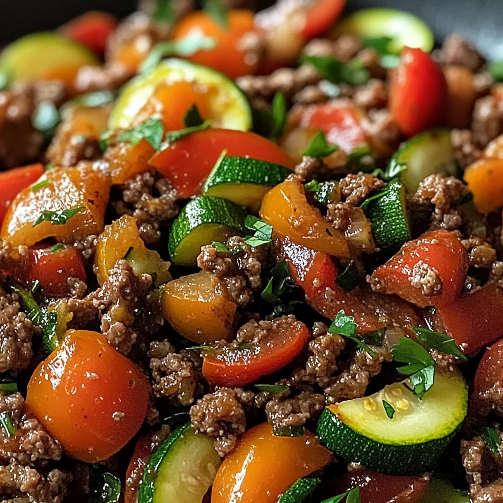Mediterranean Ground Beef Stir Fry: An Amazing Ultimate Recipe