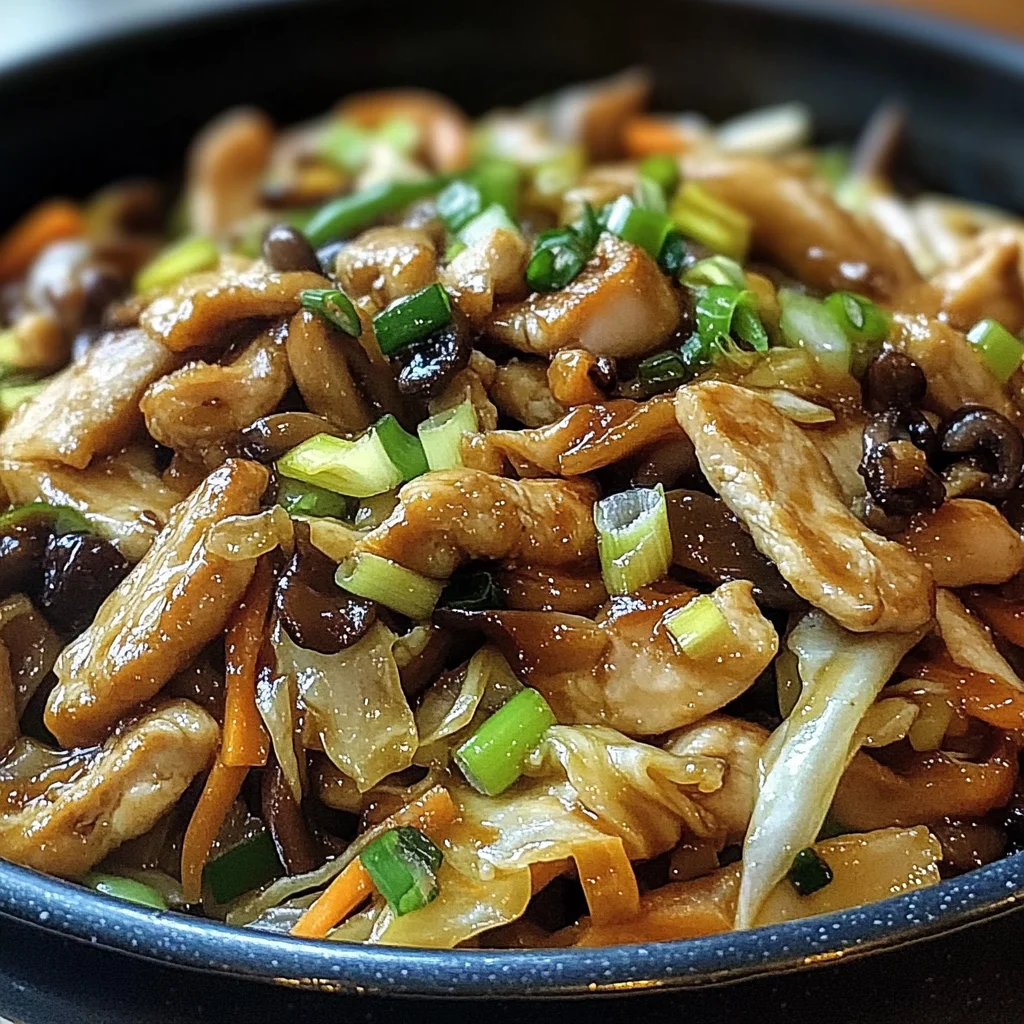 Moo Shu Chicken Recipe