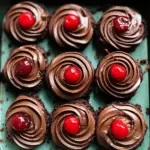 Piped Chocolate Butter Cookies