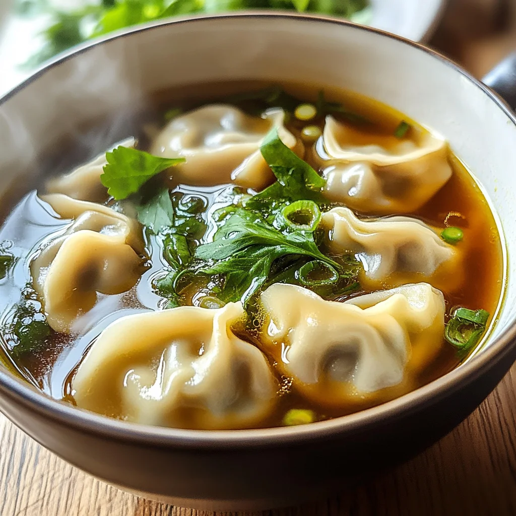 Potsticker Soup: A Comforting Delight