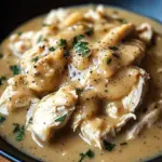 Slow Cooker Creamy Chicken & Gravy