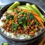 Tasty Ground Turkey and Rice Bowls - loudasrecipes