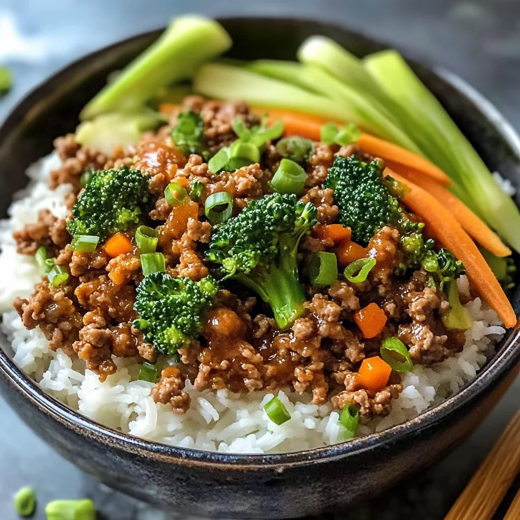 Tasty Ground Turkey and Rice Bowls - loudasrecipes