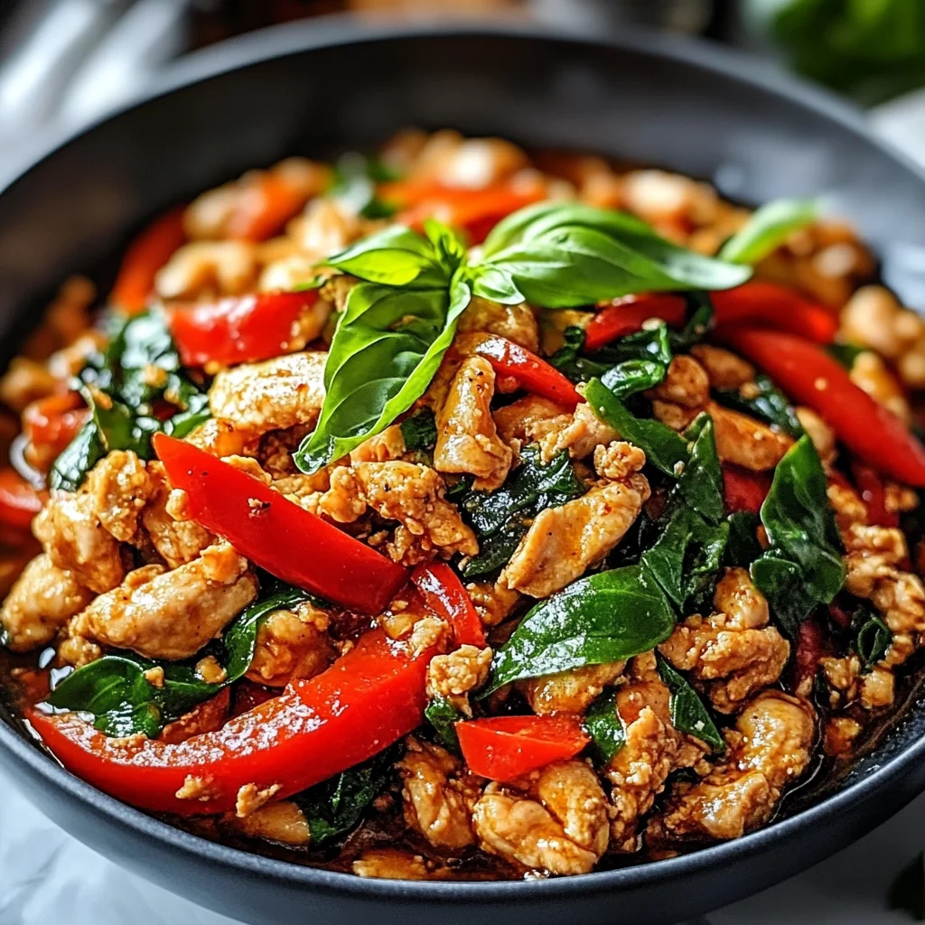 Thai Basil Chicken
